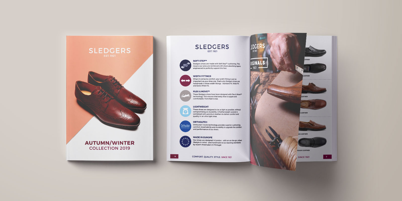 Sledgers | Branding, Brochure Design | Ampersam Studio