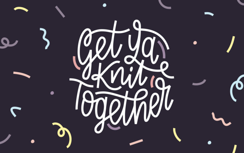 Get Ya Knit Together | Branding | Ampersam Studio | Graphic Designer, Cardiff