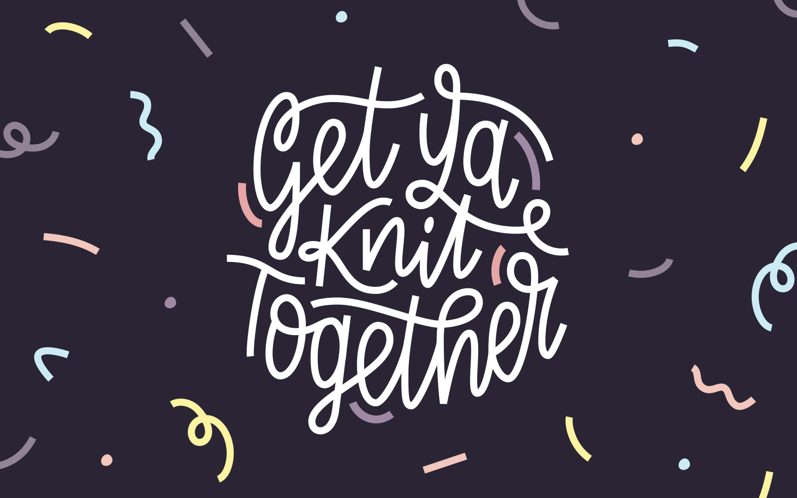 Get Ya Knit Together | Branding | Ampersam Studio | Graphic Designer, Cardiff