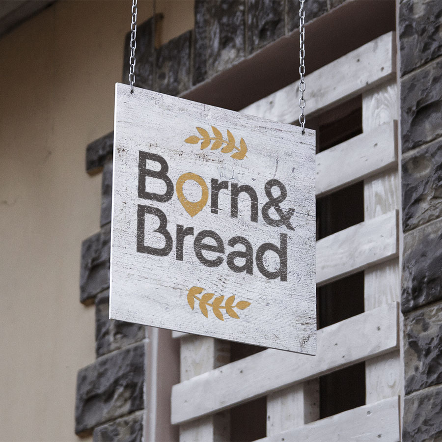 Born & Bread | Branding, Packaging | Ampersam Studio | Graphic Designer, Cardiff